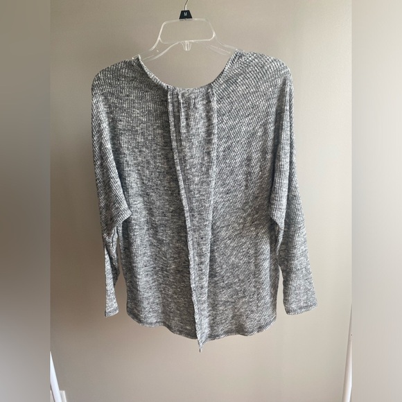 Matilda Jane Kayla drape split back long sleeve top - Picture 2 of 7